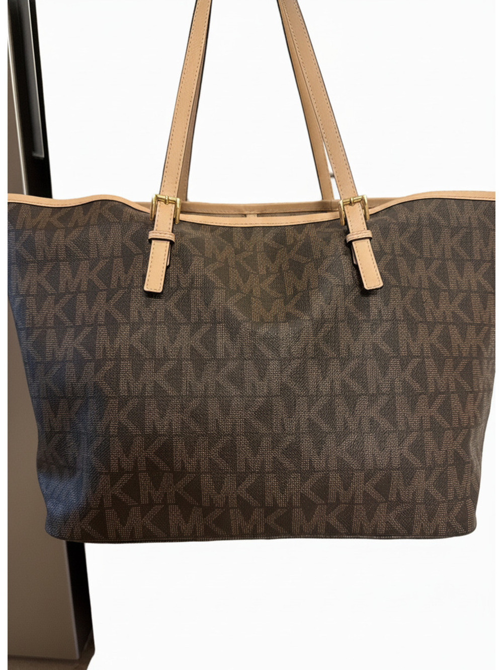 Michael Kors Brown Signature Tote - Picture 3 of 7